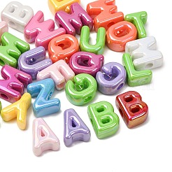 UV Plating Opaque Acrylic European Beads&nbsp;AC-CBA7F73-01