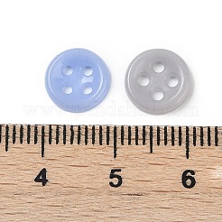 4-Hole Glass Buttons&nbsp;PORC-R010-01C