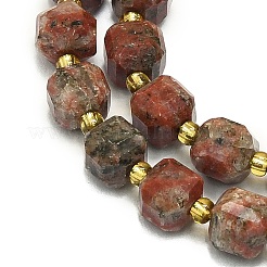 Natural Red Sesame Jasper Beads Strands&nbsp;G-I376-D30-01