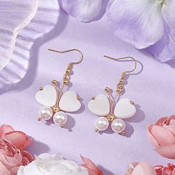 Brass Dangle Earrings&nbsp;EJEW-TA00544