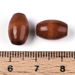 Spray Painted Schima Wood Beads&nbsp;WOOD-T032-29A-18