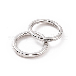 Alloy Closed Jump Rings&nbsp;X-KK-WH0052-05C-P
