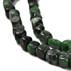 Natural Ruby in Zoisite Beads Strands&nbsp;G-P497-01E-51