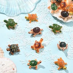 40Pcs 8 Styles Opaque Resin Pendants&nbsp;RESI-CJ0005-45
