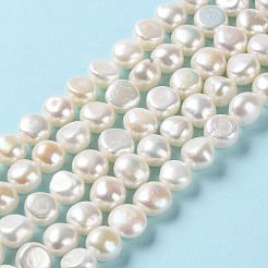 Natural Cultured Freshwater Pearl Beads Strands&nbsp;PEAR-E018-70