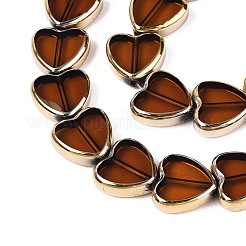 Electroplate Glass Beads Strands&nbsp;EGLA-T021-23E