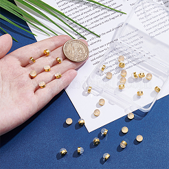 32Pcs Brass Ear Nuts&nbsp;KK-ME0003-62G