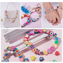 250Pcs 10 Style Handmade Polymer Clay Beads&nbsp;CLAY-SZ0001-53