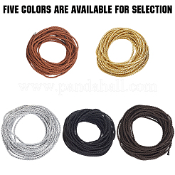 10M Round Imitation Leather Braided Cord&nbsp;WL-GF0001-32C-03