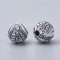 Craft Style Acrylic Beads&nbsp;X-MACR-Q226-05B-8mm