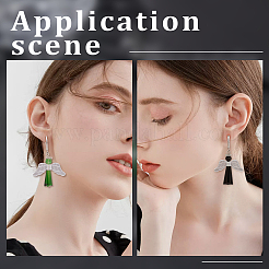 50Pcs Brass Leverback Earring Findings&nbsp;KK-BBC0005-72S