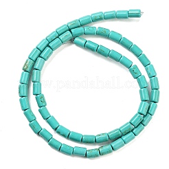 Synthetic Turquoise Beads Strands&nbsp;X-TURQ-G120-4x6mm-13