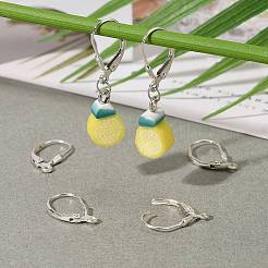 925 Sterling Silver Leverback Hoop Earring Findings&nbsp;STER-A002-181