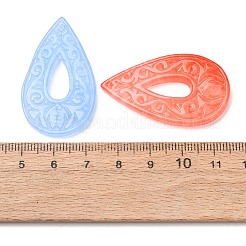 Dyed Natural Quartz Carved Pendants&nbsp;GG-CBA0022-06