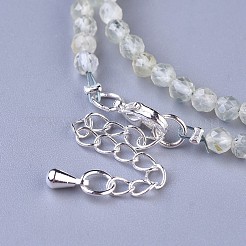 Natural Prehnite Beaded Necklaces&nbsp;NJEW-K114-B-A12