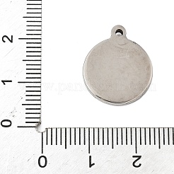 304 Stainless Steel Tibetan Style Pendants&nbsp;STAS-S185-06AS-A