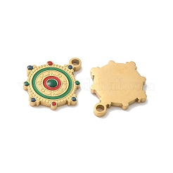 304 Stainless Steel Enamel Pendants&nbsp;STAS-I351-19G