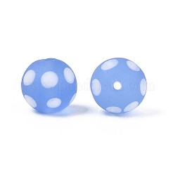 Frosted Handmade Lampwork Beads&nbsp;LAMP-Q039-10G