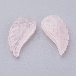 Natural Rose Quartz Pendants&nbsp;G-E435-B-17