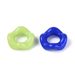 Opaque Acrylic European Beads&nbsp;OACR-Q197-07