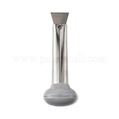 201 Stainless Steel Leather Shoes Push Knife&nbsp;TOOL-U002-03P