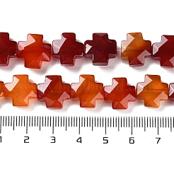 Natural Red Agate Beads Strands&nbsp;G-K357-C05-01