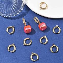 SHEGRACE Brass Hoop Earring Findings&nbsp;XGRQ79111-933G