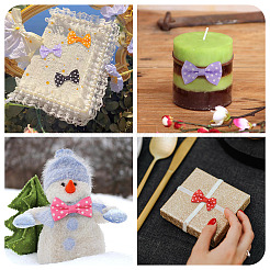 90Pcs 9 Colors Polyester Ornament Accesories&nbsp;DIY-TA0012-70