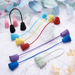 12Pcs 12 Color Double-end Velvet Tassels Pendant&nbsp;DIY-GN0001-10
