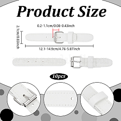 PU Leather Coat Buckles&nbsp;AJEW-WH0366-824B