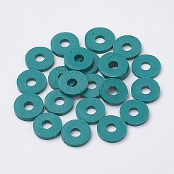 Handmade Polymer Clay Beads&nbsp;CLAY-R067-4.0mm-07