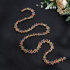 1Yard Iron Glass Rhinestone Chains&nbsp;FIND-AR0006-66