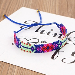 Miyuki Seed Braided Bead Bracelet&nbsp;BJEW-P269-40