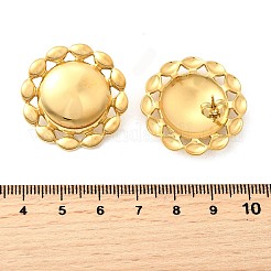 304 Stainless Steel Stud Earrings&nbsp;EJEW-B140-03G