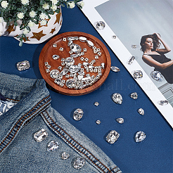 100Pcs Sew on Rhinestone&nbsp;GLAA-CY0001-01B