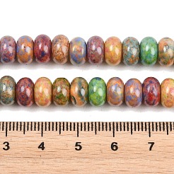 Painted Glass Beads Strands&nbsp;GLAA-F133-06A