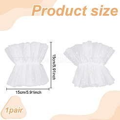 Nylon Long Fingerless Gloves&nbsp;AJEW-WH0009-83B