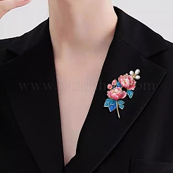 Peony Enamel Pins&nbsp;PW-WG36885-01