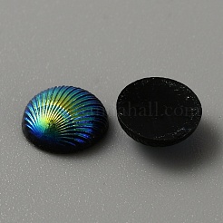 Opaque Resin Cabochons&nbsp;LS-CRES-WH0010-044E