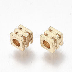 Brass Beads&nbsp;X-KK-T055-022G-NF