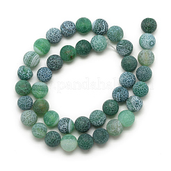 Natural Weathered Agate Bead Strands&nbsp;X-G-S237-8mm-06