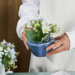 Porcelain Flower Arranger&nbsp;AJEW-WH0709-151A