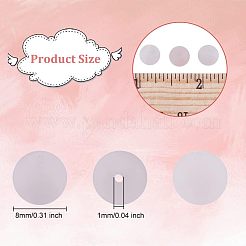 Frosted Natural Rose Quartz Round Beads Strands&nbsp;G-OC0003-57A