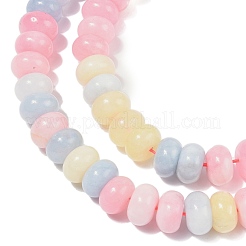 Dyed Natural White Jade Beads Strands&nbsp;G-G107-A14-01