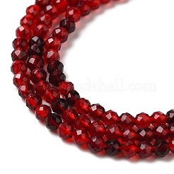 Transparent Glass Beads Strands&nbsp;GLAA-H027-01C