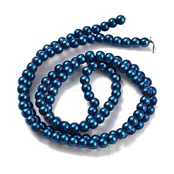 Synthetic Magnetic Hematite Beads Strands&nbsp;G-P545-K01-01
