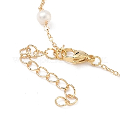 Natural Pearl Beaded Chain Bracelet&nbsp;BJEW-JB09447