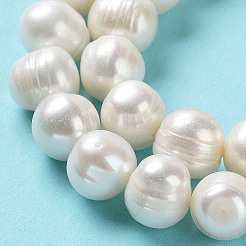 Natural Cultured Freshwater Pearl Beads Strands&nbsp;PEAR-E019-09