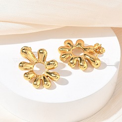 304 Stainless Steel Stud Earrings for Women&nbsp;EJEW-K333-13G