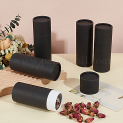 Column Cardboard Paper Essential Oil Bottle Storage Boxes with Caps&nbsp;CON-WH0115-08